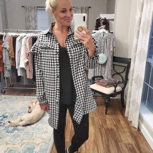Plaid Button-down Shirt or Dress